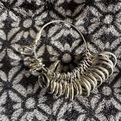 Ring Sizer $15 For Both . Easy To Find Your Ring Size .