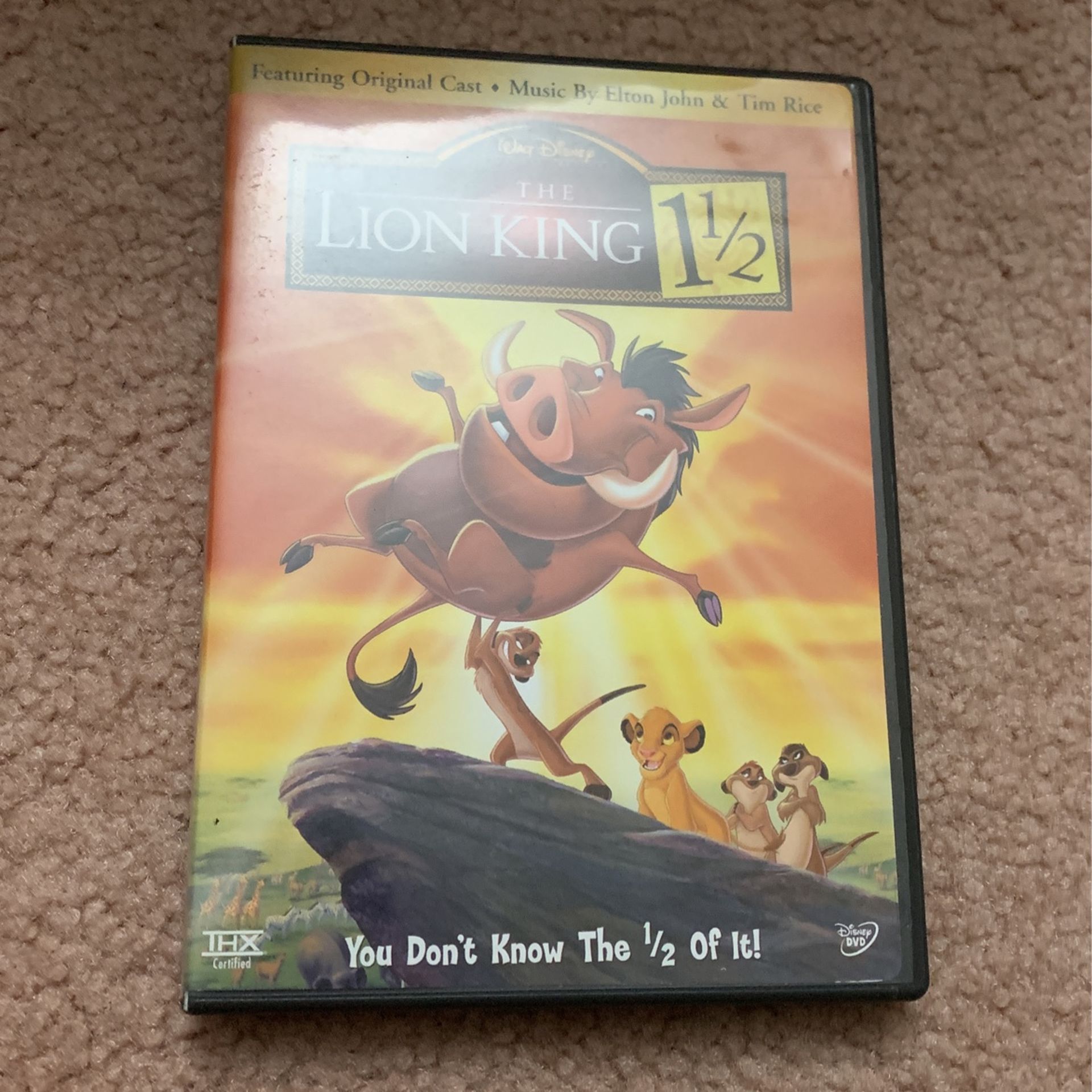 Disney The Lion King 1 1/2 DVD Sealed