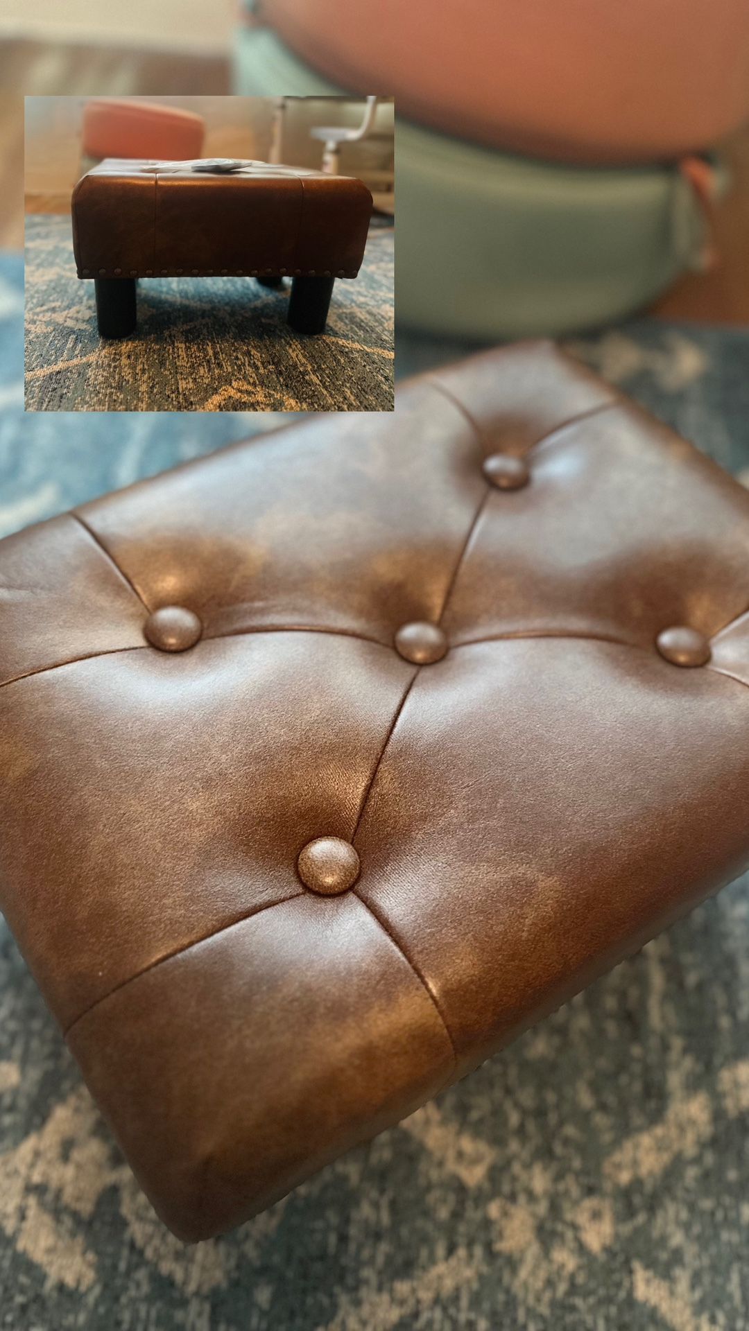 Small Foot Stool For Sofa