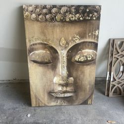 Buddha wall Art Canvas 