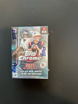 Chrome topps football blaster box