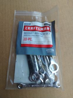 Craftsman. Wrenches. Set. 26. Pieces Older. Model