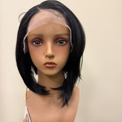 Front Lace Synthetic Hair Wig Side Part #524