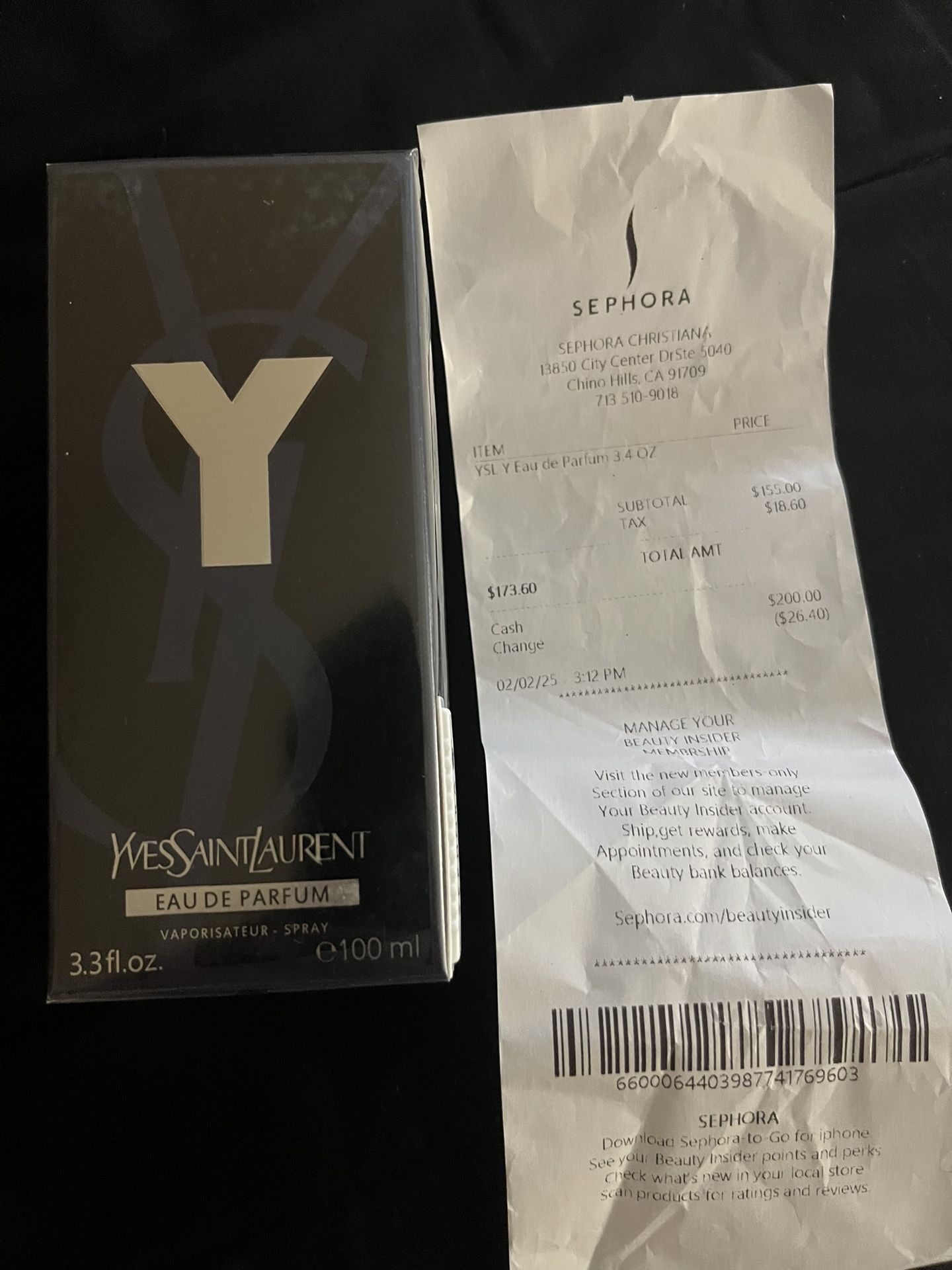 YSL EAU DE PARFUM