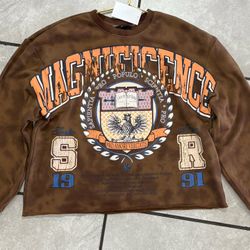 SmokeRise Crop Sweater