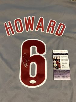 Ryan Howard Auto Jersey