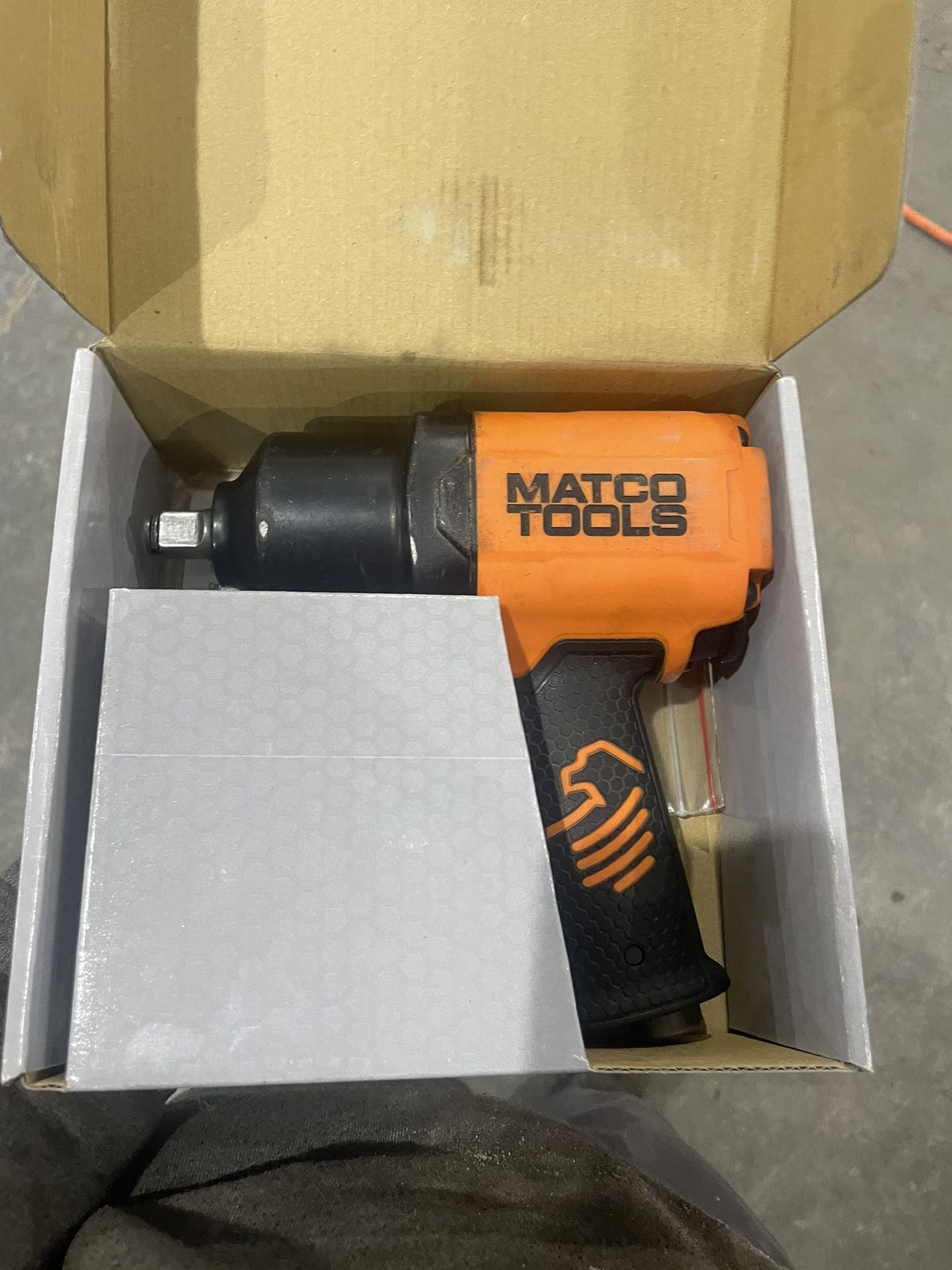 1/2" DRIVE AIR IMPACT WRENCH - ORANGE