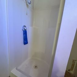 Stand Up Shower Pan And Shower Must Be Uninstalled 