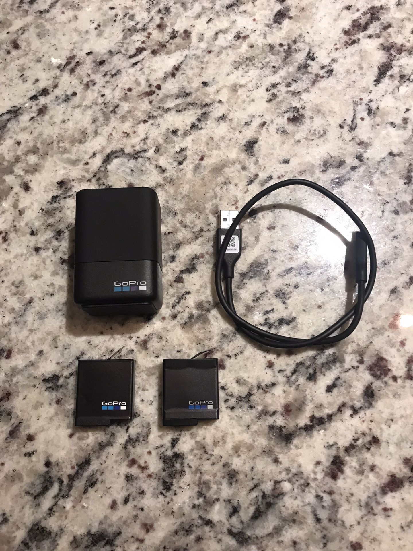 GoPro Dual Battery Charger + 2 Batteries