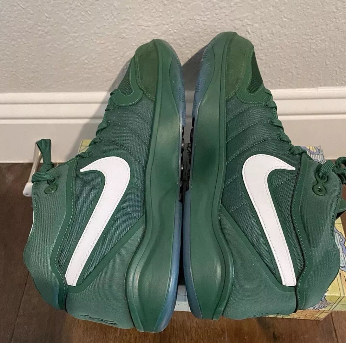 New Nike Air Zoom GT Hustle TB Promo Basketball Shoes Green