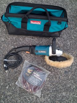 Makita 9227C Vsped Buffer Polisher  Sander. Excellent condition. In bag with accessories show. Pick up fremont sea. NoLow ball offers please. No trade