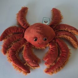 Jellycat Spindleshanks Crab Soft Toy Plush With Tags