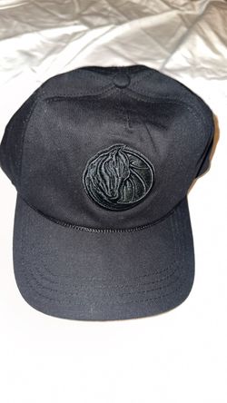 Black Dallas Mavericks Hats Sprite Logo