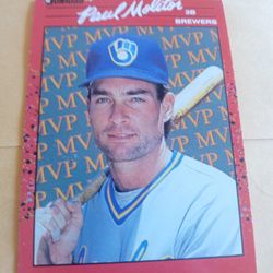 Paul Moliter Error Card No Dot After INC ON THE BACK