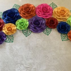 Paper Flower Fiesta Theme 