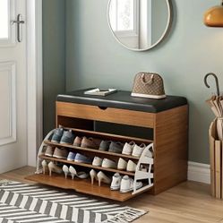 Brand New Shoe Storage Organizer Bench 