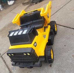 Cat Power Wheels Dump Truck.