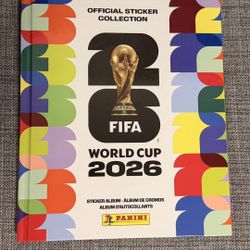 Panini FIFA World Cup 2026 Official Hardcover Sticker Album — NEW