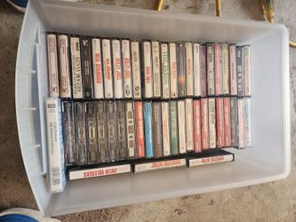 50 tapes original music 70.80 90s english and spanish