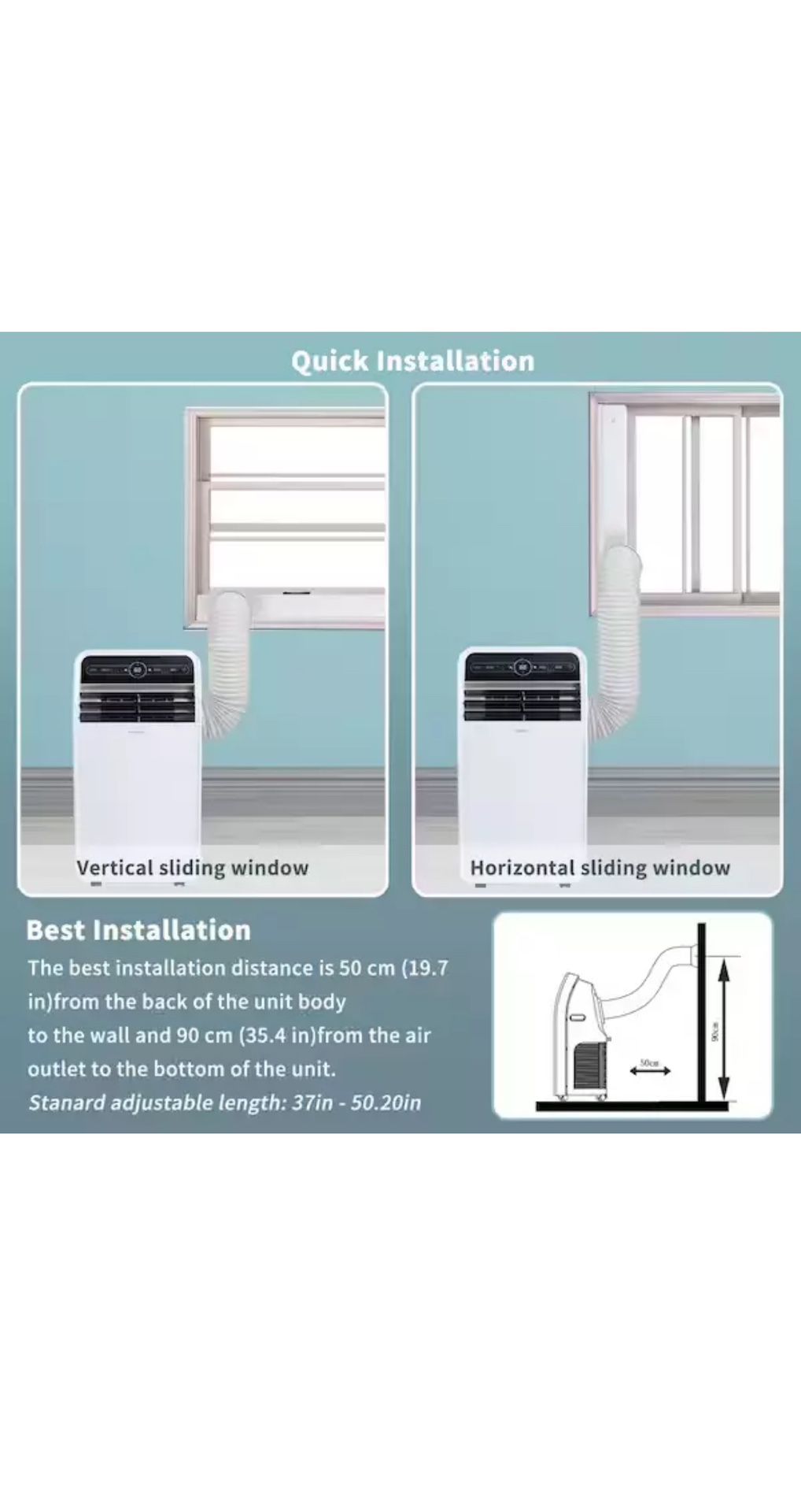 Shinco Air Conditioner New 7800 BTU