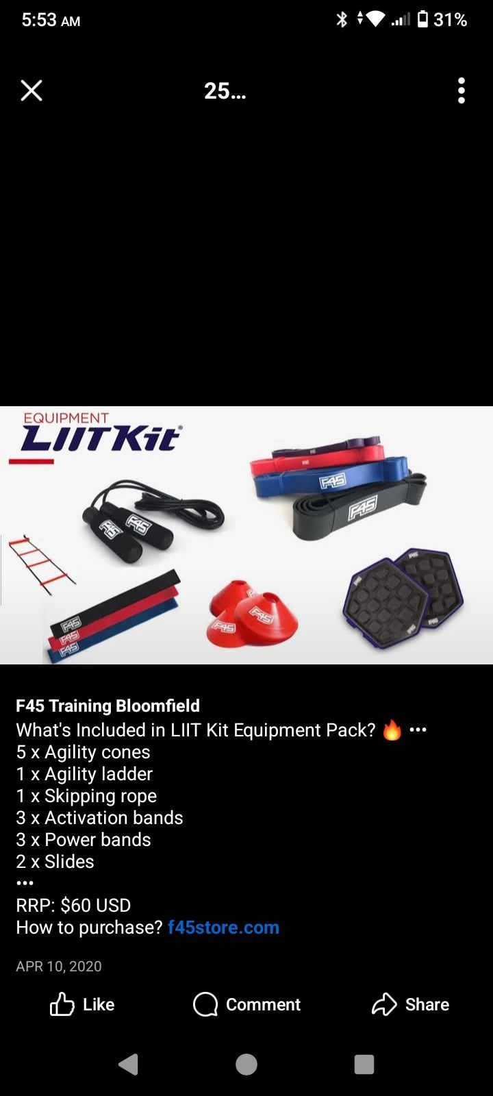 Resistance Training Kit All In One Brand New