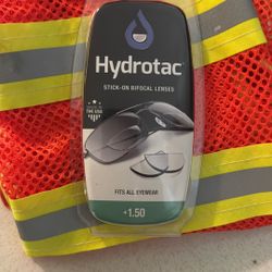 Hydrotac Stick-On Bifocal Lenses +1.50 