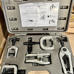 Front End Service Set for Pitman Arms, Ball Joints, and Tie Rods