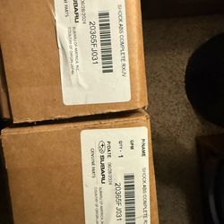 2013 Crosstrek Rear Shocks