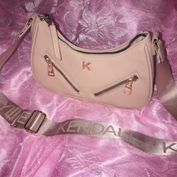 KENDAL + KYLIE Beige Crossbody Bag 