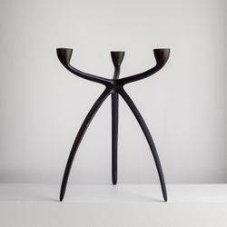 Vintage 'Space Age Tripod' Large Candelabra