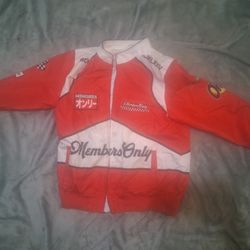 Member's Only Nylon Windbreaker X Nascar