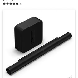 Sonos premium Entertainment Set with arc sound bar and Sub 4 Wireless Sub