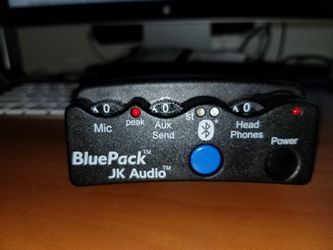 Radio interviews JK BluePack in the field like new