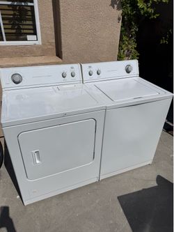 Washer and dryer set