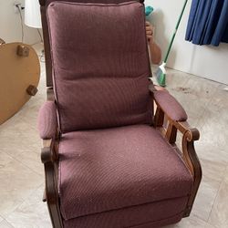 Vintage Rocker Recliner 