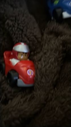 Little people racer number 7 wheelie