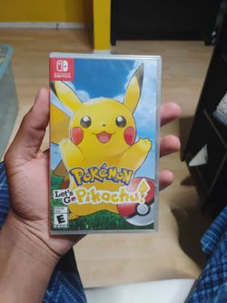 Unopened let's go Pikachu game