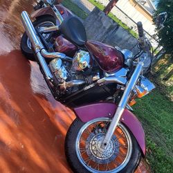 motorcycle honda shadow 2006