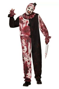 Terrifier Art the Clown Halloween Costume Adult Small