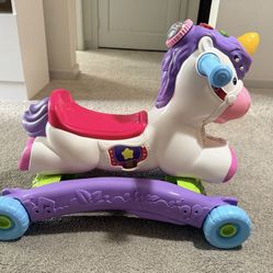 Kids Ride-On Unicorn Walker – Lights & Sounds, Excellent Condition