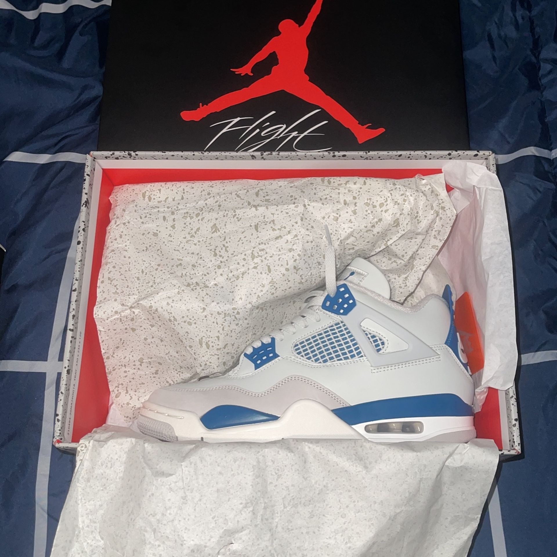 Jordan 4 Military Blue