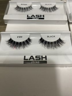 Black Adhesive Lashes (50 Pairs)