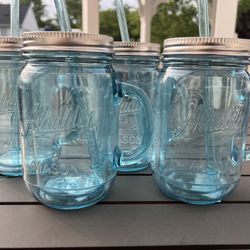 Aladdin 20oz Plastic Mason Tumblers (Set of 4)