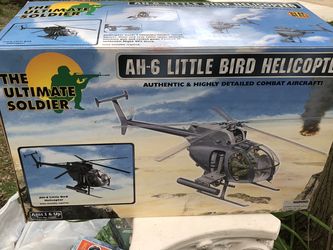 Ultimate Soldier 1/6 Scale AH-6 Little Bird Helicopter - Toy