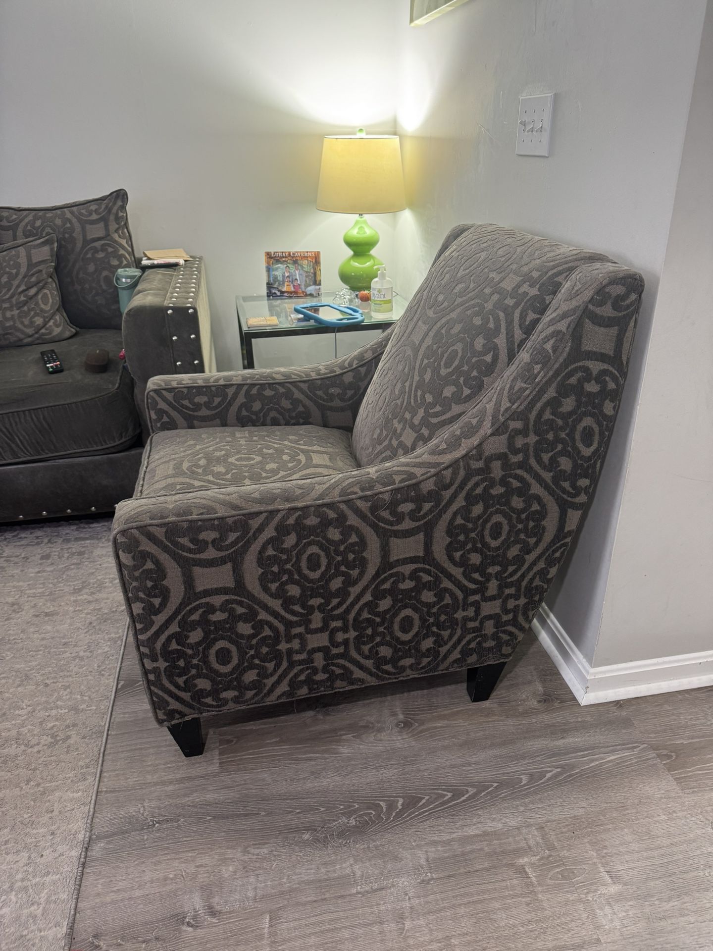 Patterned Accent Chair