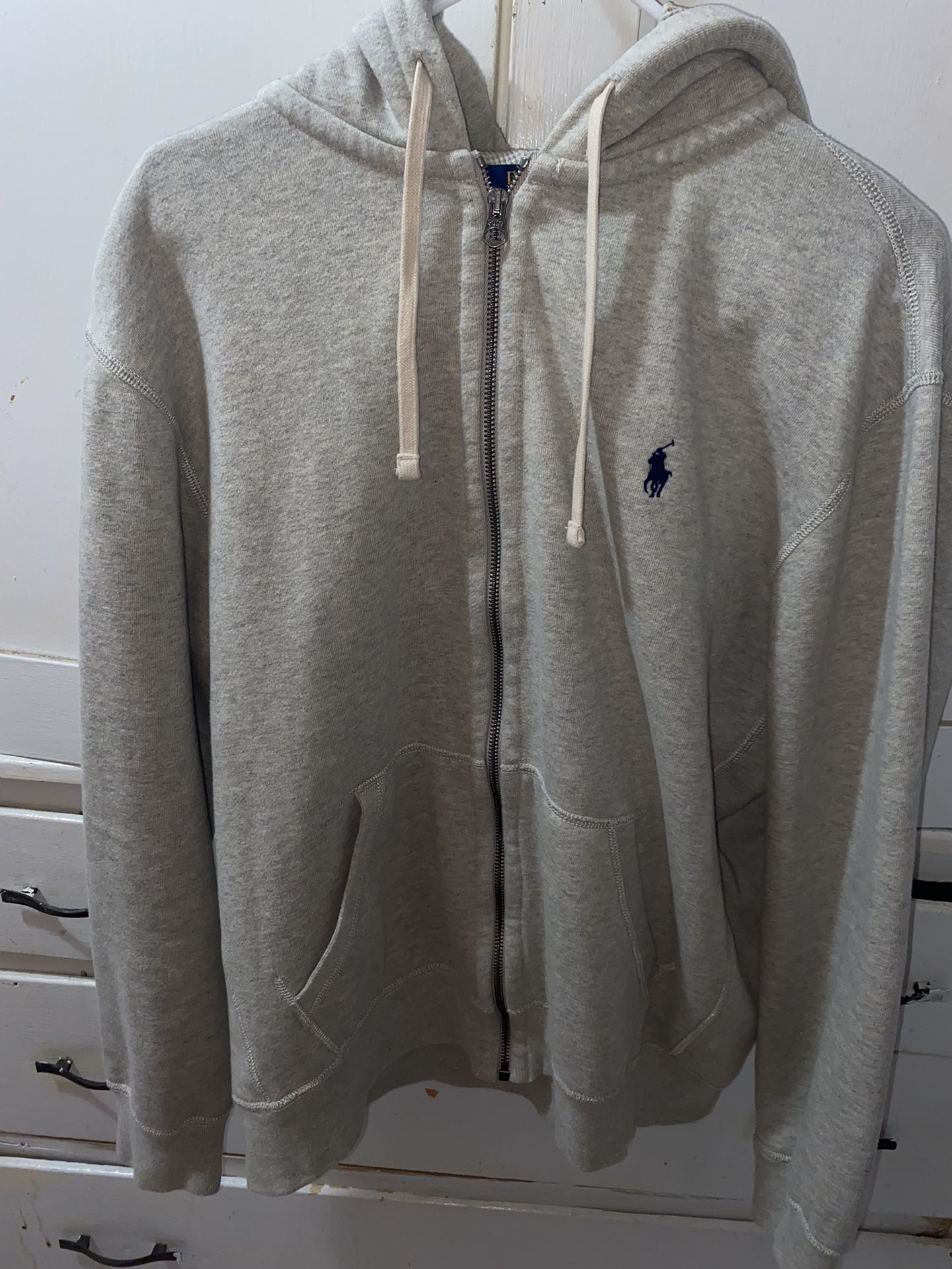 Fleece Full-Zip Hoodie Polo 