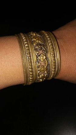 Silver bracelets
