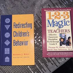 Parenting Books Bundle - Redirecting Children's Behavior & 1-2-3 Magic for Teachers