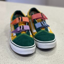 VANS X Crayola Collab Crayon Youth Kids Unisex Size 3 Elementary Back To School 