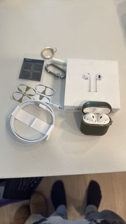 Apple Air Pods with Protective Case